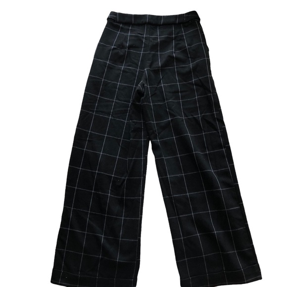 MANGO Check flare Trousers size 2 - Picture 8 of 16